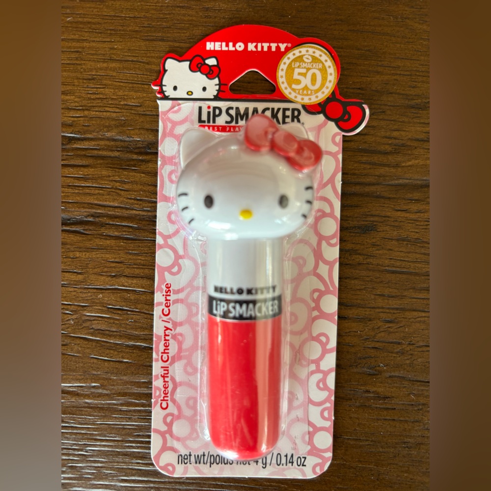 New Hello Kitty cherry flavored Lip Smacker